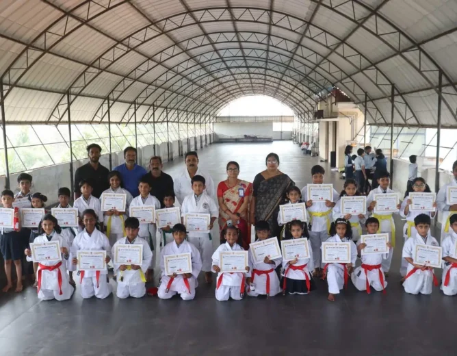 Karate Belt Ceremony