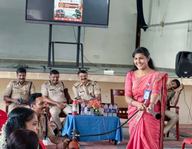 Fire & Safety Awareness class for teachers